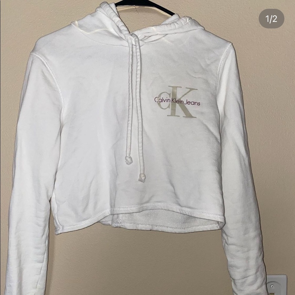 Calvin Klein cropped hoodie